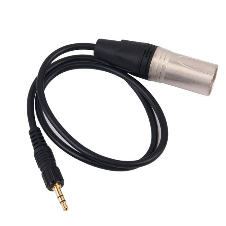 For Sony D11 / D21 / P03B Wireless Bee Microphone Pocket Camera Connection Cable, Length: 60cm(Black) - Headset Accessories by PMC TechLife | Online Shopping South Africa | PMC TechLife | Buy Now Pay Later Mobicred