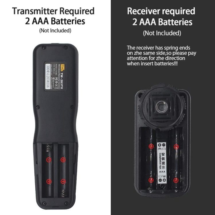 For Sony S2 Pixel TW283 Shutter Wireless Delay Remote Control SLR Shutter Flasher - free shipping - PMC TechLife - Order now!