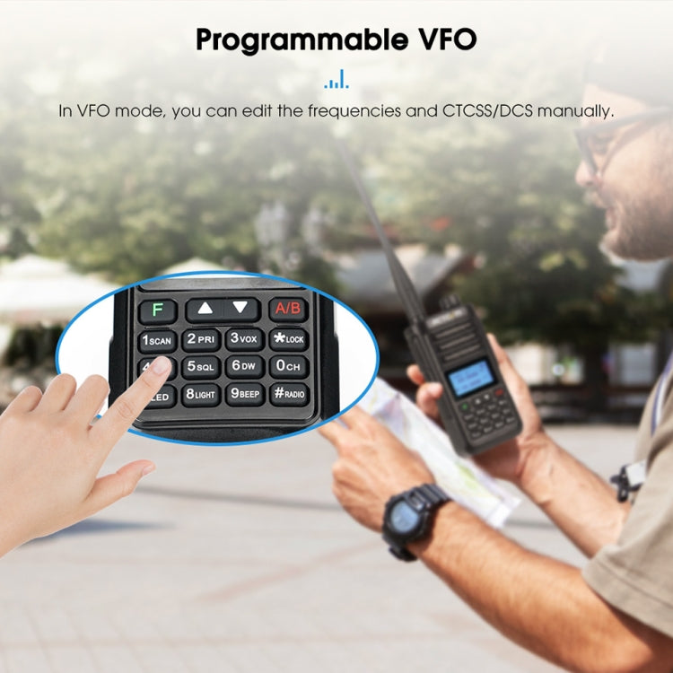 RETEVIS RA89 UV Dual-segment IP68 Waterproof Dual-guard Dual-standby Walkie Talkie(EU Frequency 144-146/430-440MHz) - free shipping - PMC TechLife - Order now!