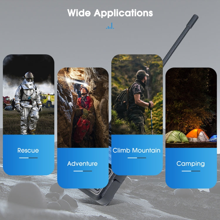 RETEVIS RA89 UV Dual-segment IP68 Waterproof Dual-guard Dual-standby Walkie Talkie(EU Frequency 144-146/430-440MHz) - free shipping - PMC TechLife - Order now!