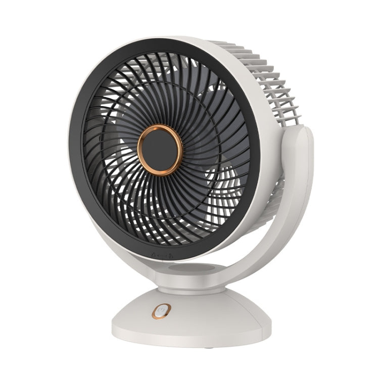Desktop Air Circulation Upright Night Light Fan Household Rotatable Turbo Fan, Style: Plug-in Model - Electric Fans by PMC TechLife | Online Shopping South Africa | PMC TechLife | Buy Now Pay Later Mobicred