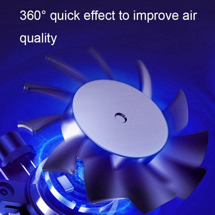 USB Plug-in Home Bedroom Deodorizer Desktop Car Negative Ion Air Purifier(Square) - free shipping - PMc TechLife - Order now!