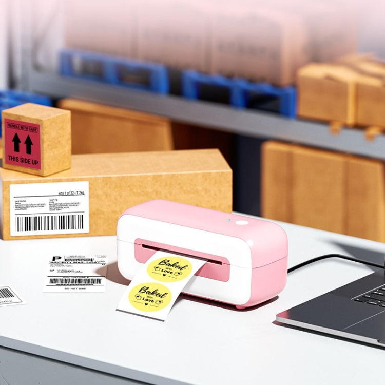 Phomemo PM246S Address Label Printer Thermal Paper Express E-Manifest Printer, Size: EU(Black White) - free shipping - PMC TechLife - Order now!