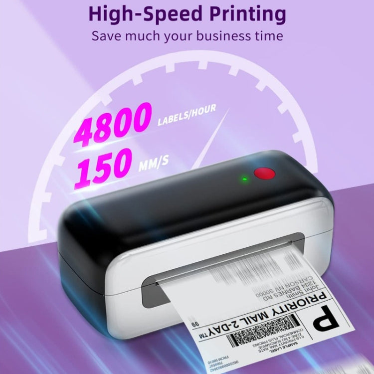 Phomemo PM246S Address Label Printer Thermal Paper Express E-Manifest Printer, Size: EU(White) - free shipping - PMC TechLife - Order now!