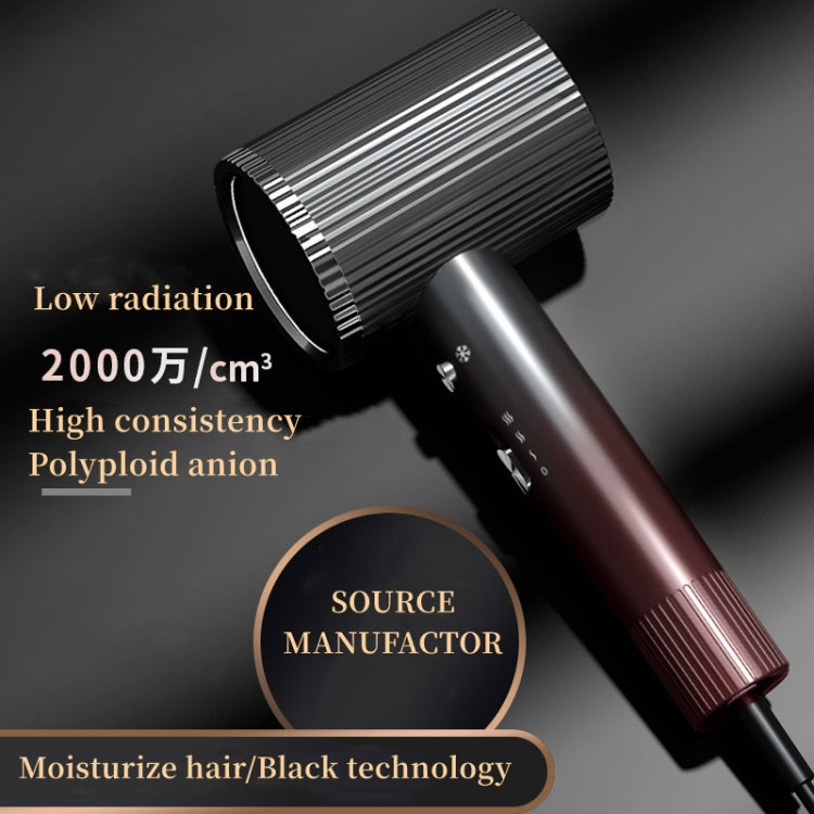1600W Negative Ion Hair Dryer With  3 Speed Adjustment,CN Plug Standard Edition(Gray) - free shipping - PMC TechLife - Order now!
