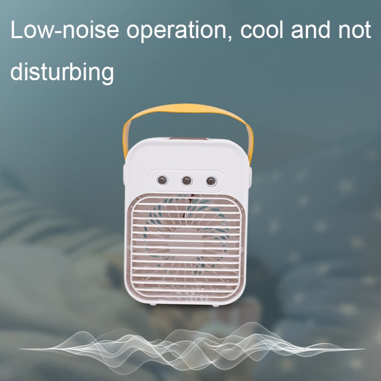 Mini Desktop Air Conditioner Fan Household Spray Humidification Air Cooler(White) - Electric Fans by PMC TechLife | Online Shopping South Africa | PMC TechLife | Buy Now Pay Later Mobicred