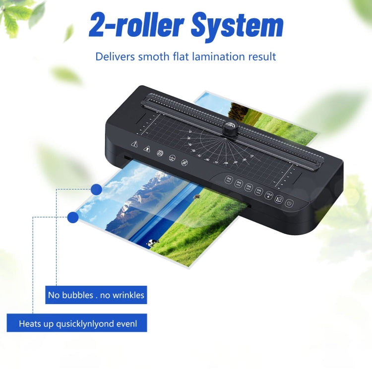 FN338 A4/A5/A6 Photo Laminator With 4 Levels Of Thickness Optional Preheating Alarm(US Plug) - Photo Film Covering Machine by PMC TechLife | Online Shopping South Africa | PMC TechLife | Buy Now Pay Later Mobicred