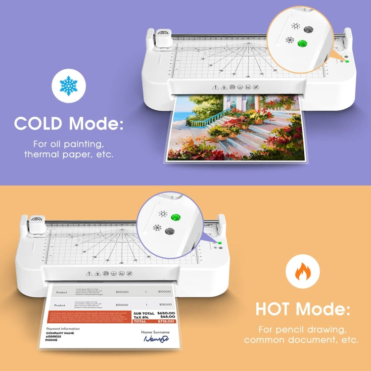 FN336  A4/A5/A6 Laminating Machine Lamination Thickness Within 0.5mm(US Plug) - Photo Film Covering Machine by PMC TechLife | Online Shopping South Africa | PMC TechLife | Buy Now Pay Later Mobicred