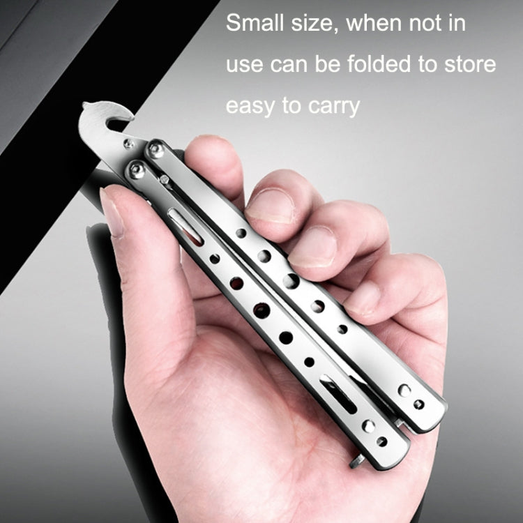 Folding Stone Clearing Hook Safety Hammer Portable Car Tire Cleaning Tool Set(Black) - free shipping - PMC TechLife - Order now!