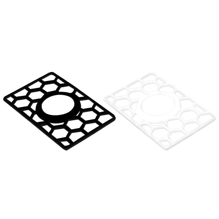 For Airtag Location Tracker Card Shape Honeycomb Protective Cover(Black) - Other by PMC TechLife | Online Shopping South Africa | PMC TechLife