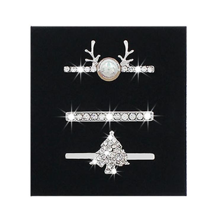 3pcs/Set Smart Watch Silicone Watch Band Decoration Ring(6) - free shipping - PMC TechLife - Order now!