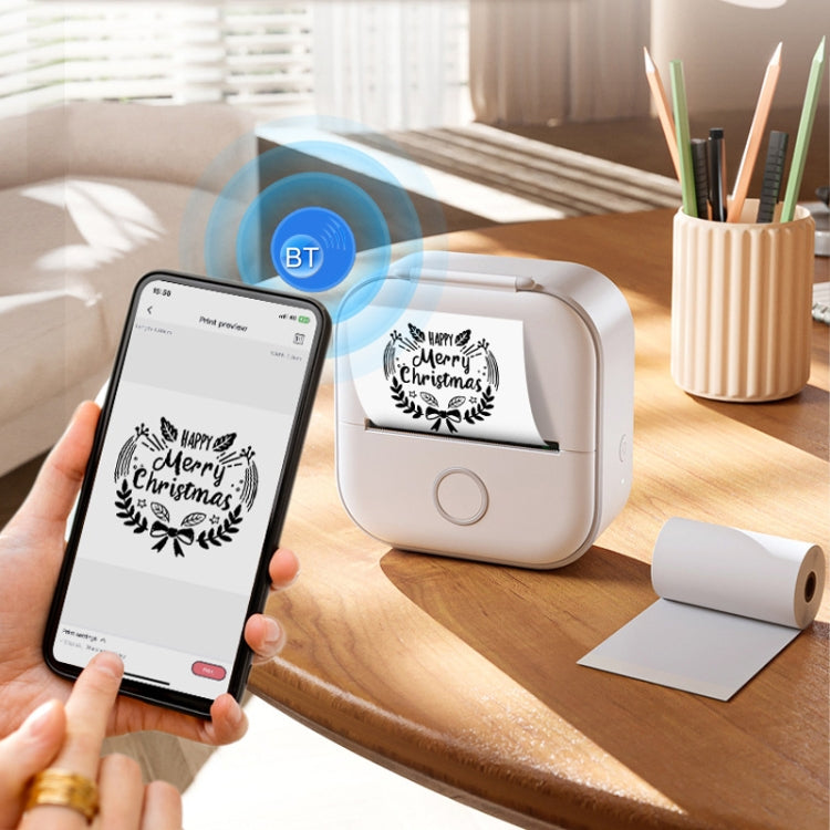 Phomemo T02 Standard Error Mini Pocket Small Portable Bluetooth Phone Photo Label Thermal Printer(Yellow) - free shipping - PMC Jewellery - Order now!