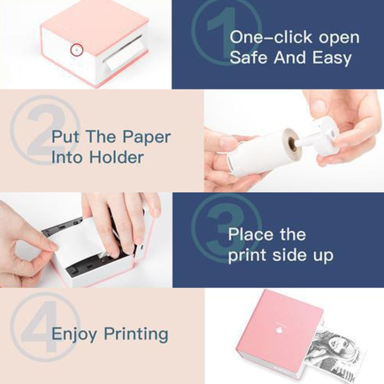 Phomemo M02-GN Pocket Small Bluetooth Portable Photo Thermal Label Wrong Question Printer - free shipping - PMC Jewellery - Order now!