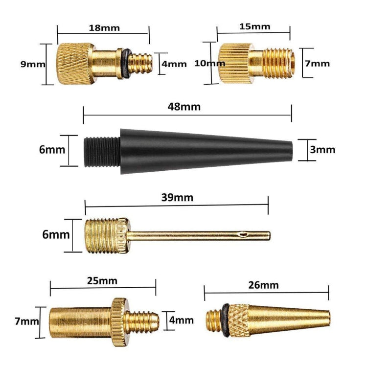 32 in 1 SV/AV/DV Bicycle Valve Adapter Set Bike Ball Pump Accessories - Tire Valve Caps by PMc TechLife | Online Shopping South Africa | PMc TechLife | Buy Now Pay Later Mobicred