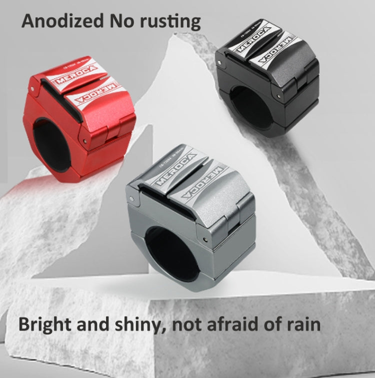 Ring Shape Bicycle Aluminum Alloy Mobile Phone Holder Motorcycle Navigation Bracket(Red) - Holders by PMC TechLife | Online Shopping South Africa | PMC TechLife | Buy Now Pay Later Mobicred