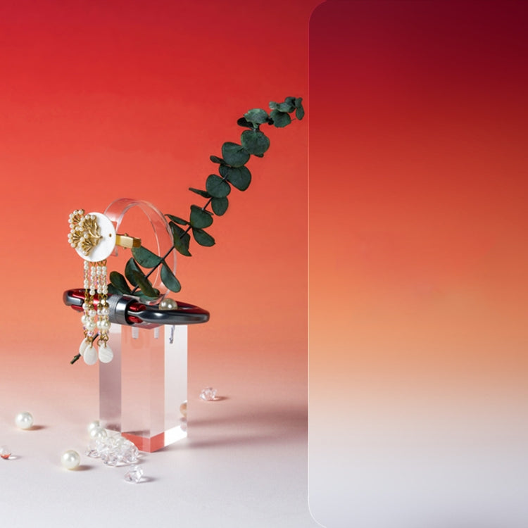 106x144cm Gradient Background Paper Photography Portrait Photo Props(Red Sky) - Gradient Color by PMC TechLife | Online Shopping South Africa | PMC TechLife | Buy Now Pay Later Mobicred