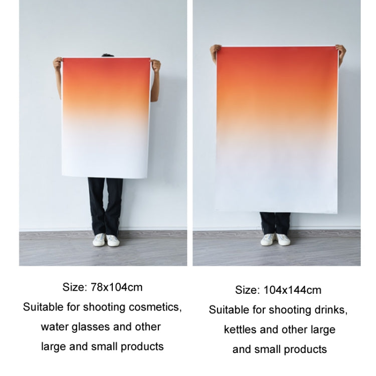 106x144cm Gradient Background Paper Photography Portrait Photo Props(Dream And Spring) - free shipping - PMC TechLife - Order now!