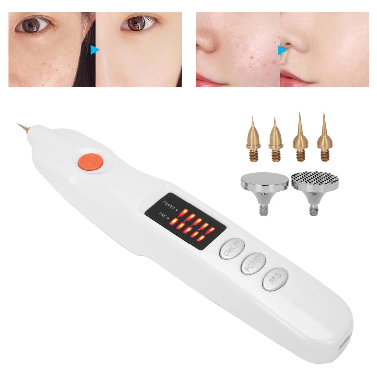 Spot Mole Pen Spot Removal Instrument Home Beauty Instrument, Spec: Charging Model UK Plug(Golden) - free shipping - PMC TechLife - Order now!