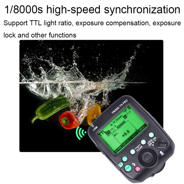For Canon YONGNUO YN560-TX Pro High-speed Synchronous TTL Trigger Wireless Flash Trigger - free shipping - PMC TechLife - Order now!