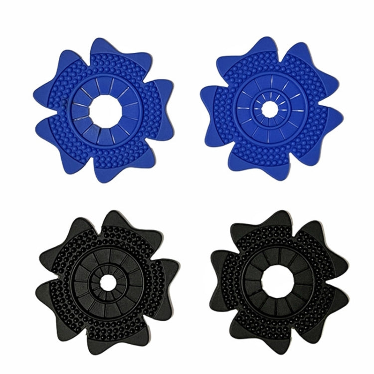 4sets Car Universal Wiper Hole Protective Cover PVC Dustproof Snowproof Wiper Pad(Blue Small Hole) - free shipping - PMC TechLife - Order now!