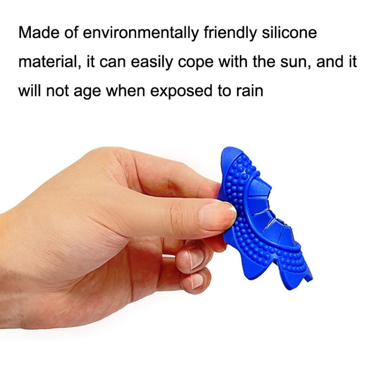 4sets Car Universal Wiper Hole Protective Cover PVC Dustproof Snowproof Wiper Pad(Black Big Hole) - Others by PMC TechLife | Online Shopping South Africa | PMC TechLife | Buy Now Pay Later Mobicred