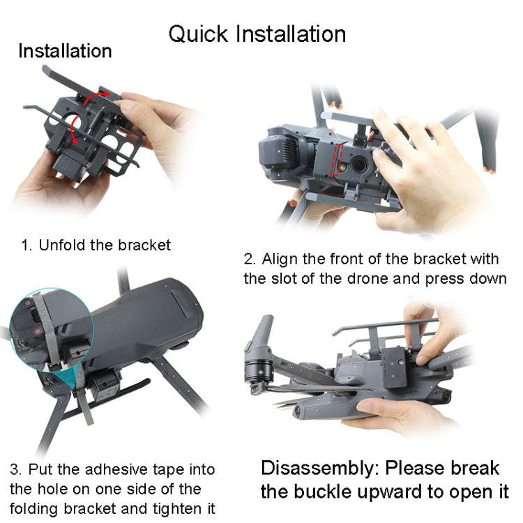 For DJI Mavic 3 Pro / 3 / 3 Classic / 3 Cine Robotic Arm Thrower Aerial Thrower - Holder Series by PMC TechLife | Online Shopping South Africa | PMC TechLife | Buy Now Pay Later Mobicred