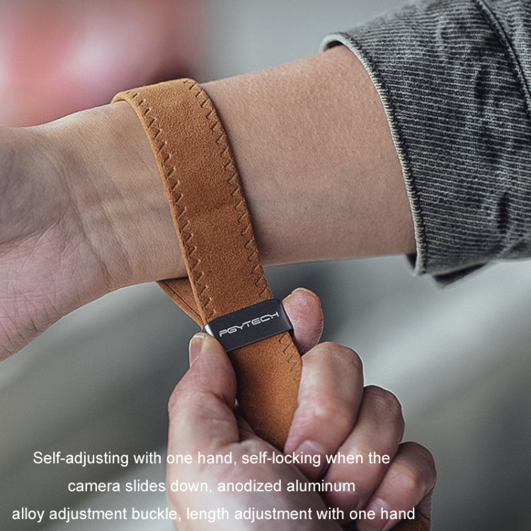 PGYTECH SLR Camera Wrist Strap Mirrorless Camera Anti-lost Lanyard(Oak Gray) - free shipping - PMC TechLife - Order now!