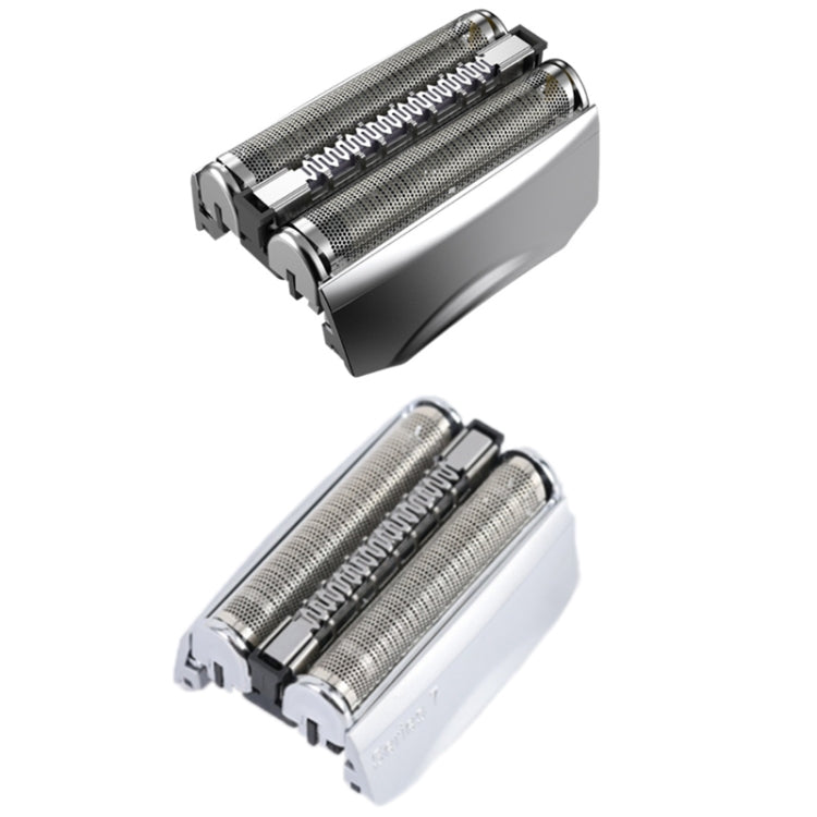 For BRAUN 70S Electric Shaver Silver Mesh Cutter Head Upgraded Version, Style: With Words(Plastic Package) - Shavers Parts by PMC TechLife | Online Shopping South Africa | PMC TechLife | Buy Now Pay Later Mobicred