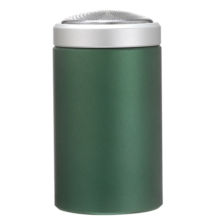 Motorized Men Mini Travel Portable Beard Razor Washable(Green) - Shavers & Accessories by PMC TechLife | Online Shopping South Africa | PMC TechLife | Buy Now Pay Later Mobicred