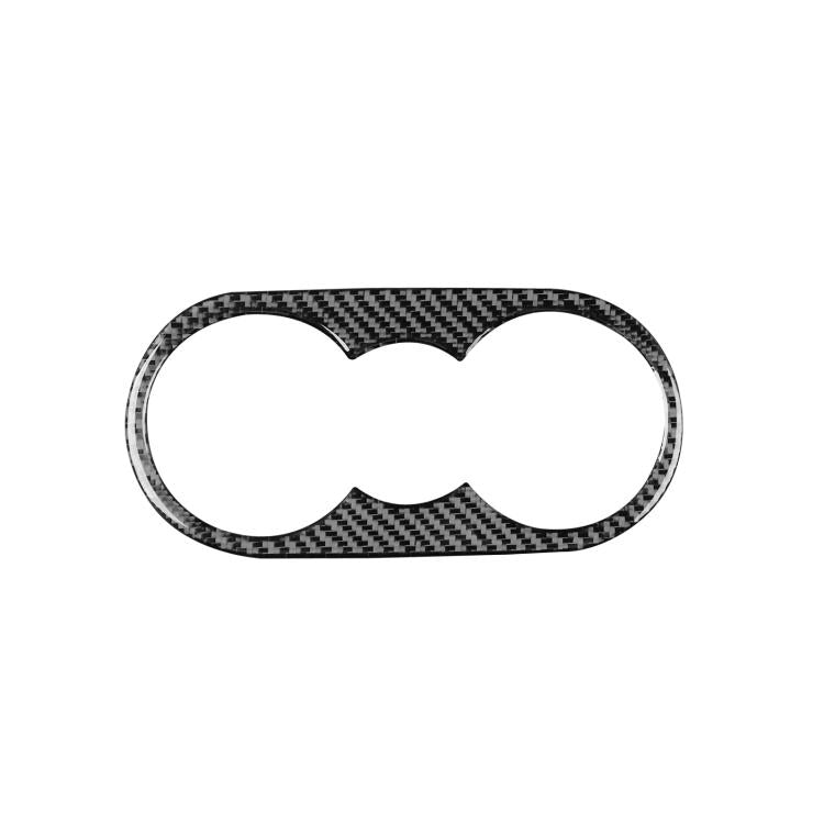 For Volkswagen Sagitar 2019-2023 Left-hand Drive Rear Drain Cup Panel Sticker(Black) - Car Interior Mouldings by PMc TechLife | Online Shopping South Africa | PMc TechLife | Buy Now Pay Later Mobicred