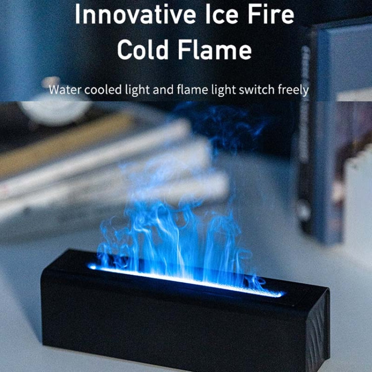 DQ711  Flame Aromatherapy Diffuser Quiet USB Air Humidifier(White) - free shipping - PMC TechLife - Order now!