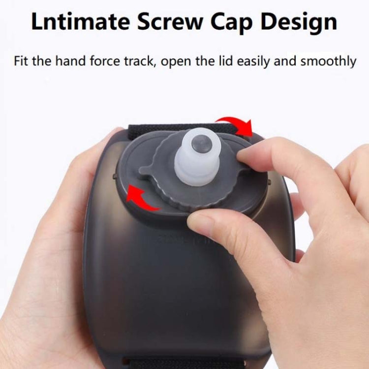 200ml Outdoor Running Wrist Water Bottle Hands Free Sports Cup(Skin Color) - Kettles by PMC TechLife | Online Shopping South Africa | PMC TechLife