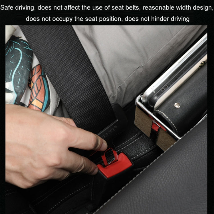 Car Seat Gap Storage Box Multifunctional Mobile Phone USB Charger, Color: Standard Black - Stowing Tidying by PMC TechLife | Online Shopping South Africa | PMC TechLife | Buy Now Pay Later Mobicred
