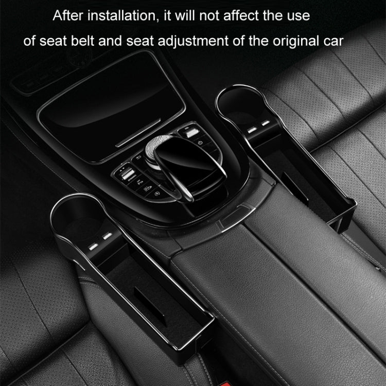 Car Seat Gap Storage Box Multifunctional Mobile Phone USB Charger, Color: QC3.0 Red - Stowing Tidying by PMC TechLife | Online Shopping South Africa | PMC TechLife | Buy Now Pay Later Mobicred