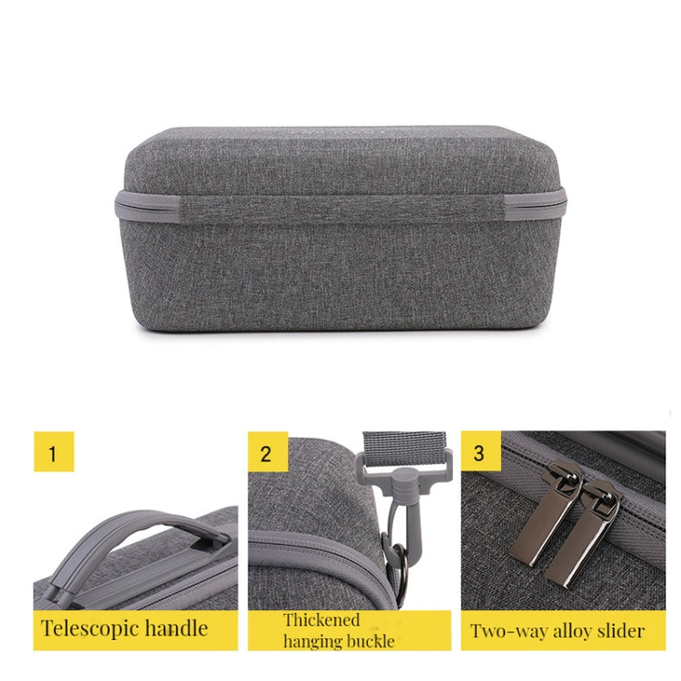 For PICO 4 VR Integrated Storage Bag Messenger Bag Hard Shell Protective Box - VR Accessories by PMC TechLife | Online Shopping South Africa | PMC TechLife | Buy Now Pay Later Mobicred