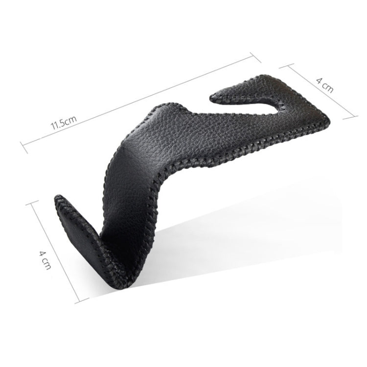 Car Hidden Multi-function Seat Back Seat Small Hook(Black) - Auto Fastener & Clips by PMC TechLife | Online Shopping South Africa | PMC TechLife | Buy Now Pay Later Mobicred
