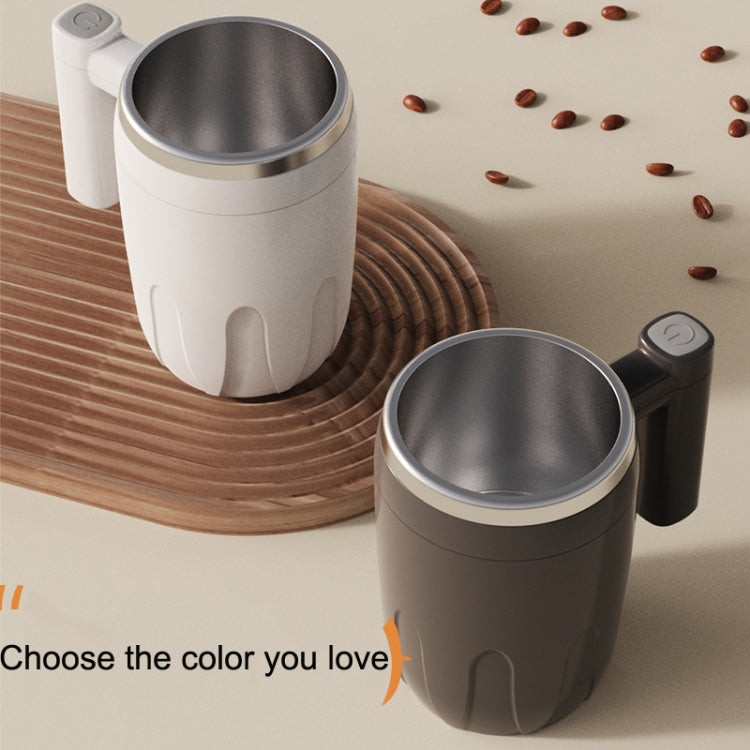 Automatic Stainless Steel Stirring Cup Portable Coffee Mug Magnetic Mug(Black) - free shipping - PMC TechLife - Order now!