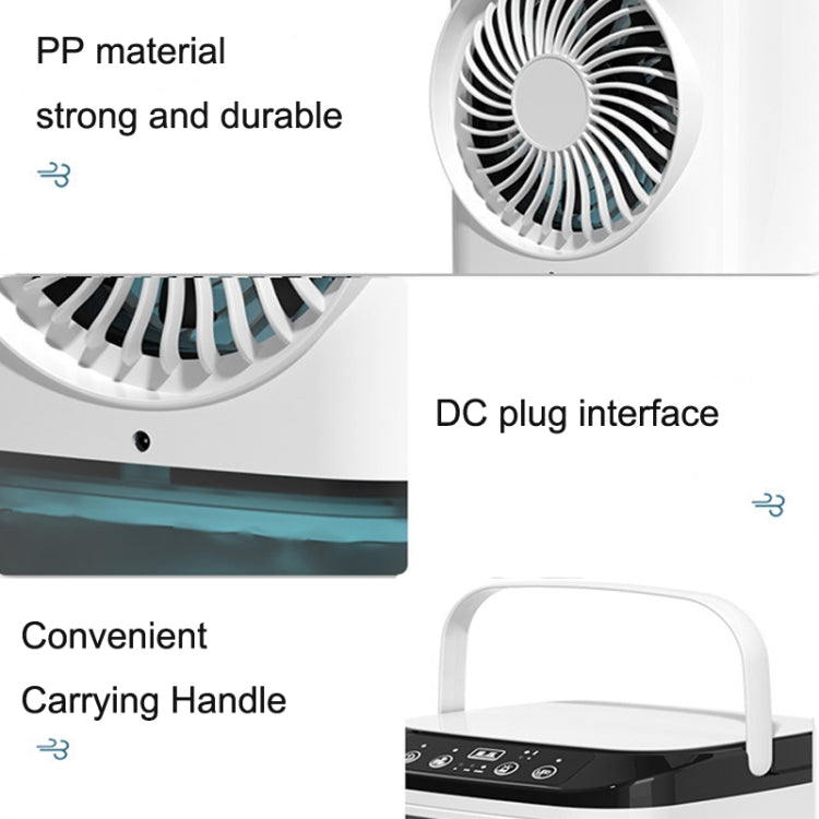 Desktop Mini Cold Air Fan Home Humidifier Dual Spray Air Conditioning Fan Without Plug - free shipping - PMC Jewellery - Order now!