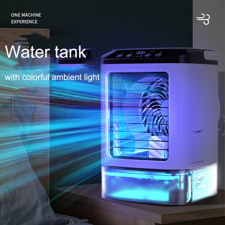 Desktop Mini Cold Air Fan Home Humidifier Dual Spray Air Conditioning Fan Without Plug - free shipping - PMC Jewellery - Order now!