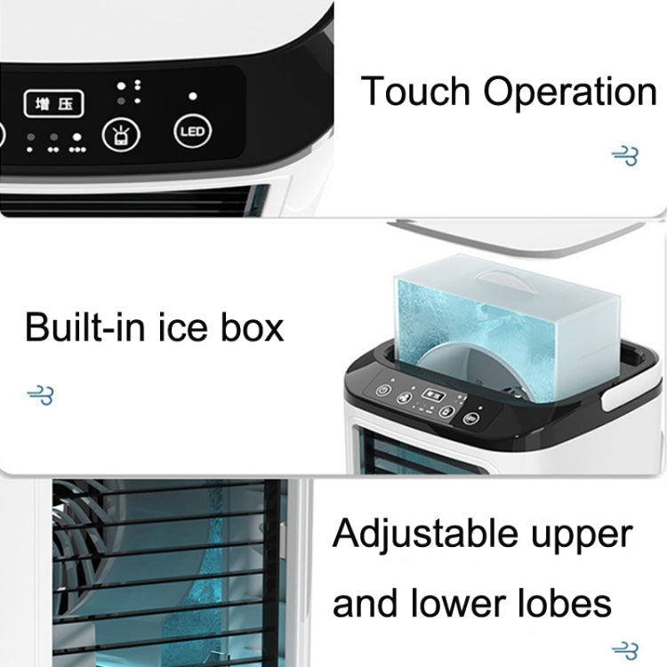 Desktop Mini Cold Air Fan Home Humidifier Dual Spray Air Conditioning Fan Without Plug - free shipping - PMC Jewellery - Order now!
