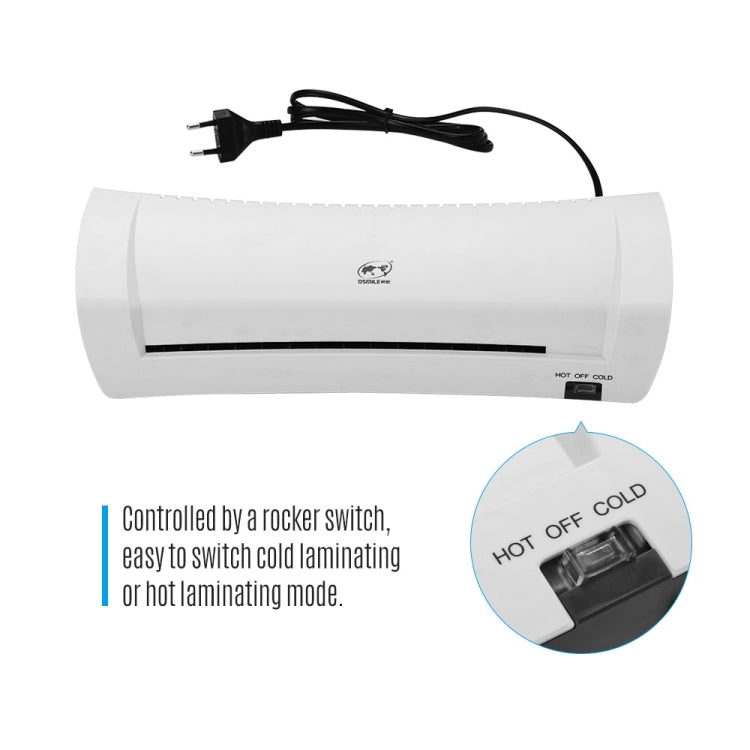 Osmile SL200 A4 Photo Cold and Hot Laminating Machine 340mm/min Speed AU Plug - Photo Film Covering Machine by Osmile | Online Shopping South Africa | PMC TechLife | Buy Now Pay Later Mobicred