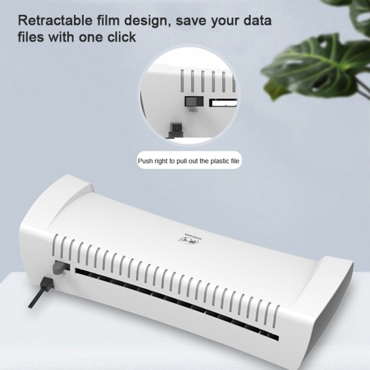Osmile SL200 A4 Photo Cold and Hot Laminating Machine 340mm/min Speed UK Plug - Photo Film Covering Machine by Osmile | Online Shopping South Africa | PMC TechLife | Buy Now Pay Later Mobicred