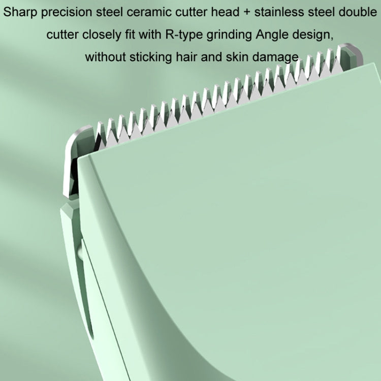 Pet Shaver Cat Dog Paw Hair Clipper Electric Fader, Color: 2 in 1 Green - Pet Care by PMC TechLife | Online Shopping South Africa | PMC TechLife