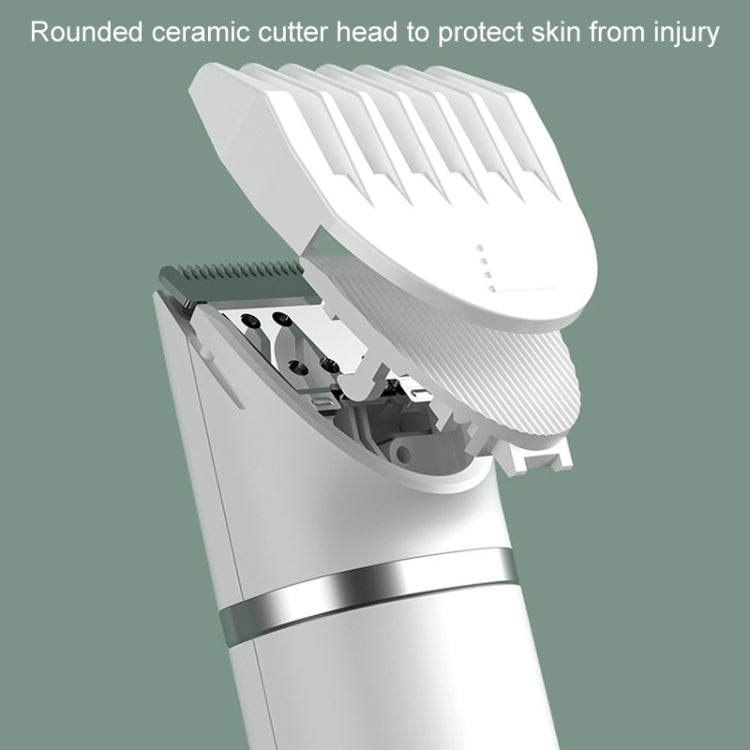 Pet Shaver Cat Dog Paw Hair Clipper Electric Fader, Color: 2 in 1 Green - Pet Care by PMC TechLife | Online Shopping South Africa | PMC TechLife