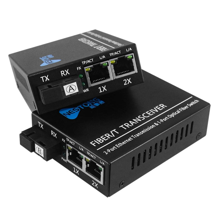 NESTONG  Gigabit Single-mode Fiber Optic Transceiver POE Photoelectric Converter,CN Plug - free shipping - PMC Jewellery - Order now!