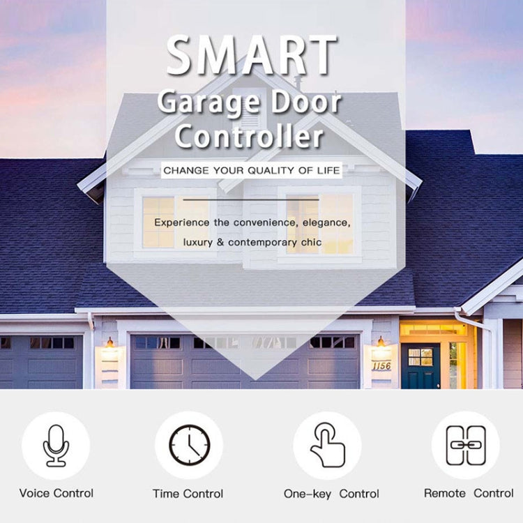 Tuya APP Remote Control WIFI Smart Garage Door Controller, Specification: US Plug - free shipping - PMC Jewellery - Order now!