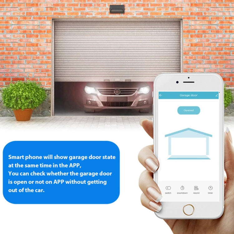 Tuya APP Remote Control WIFI Smart Garage Door Controller, Specification: EU Plug - free shipping - PMC TechLife - Order now!