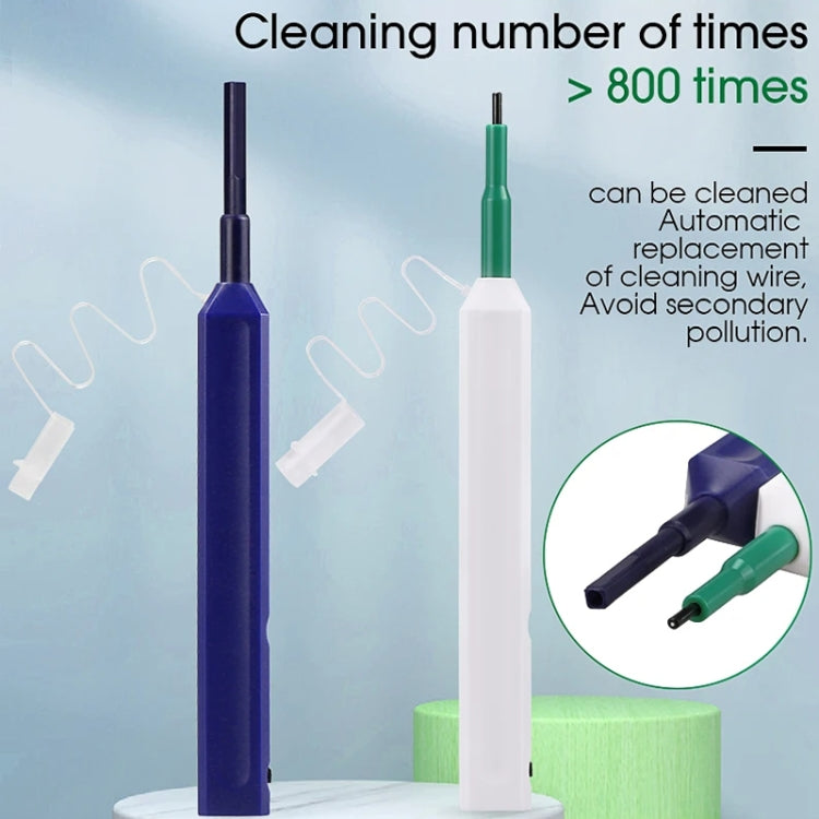 2pcs /Set Fiber Optic Cleaning Pen Endface Cleaner Fiber Optic Cleaning Tool for 1.25mm LC/Mu and 2.5mm SC/ST/FC(SC+LC) - Lan Cable and Tools by PMC TechLife | Online Shopping South Africa | PMC TechLife | Buy Now Pay Later Mobicred
