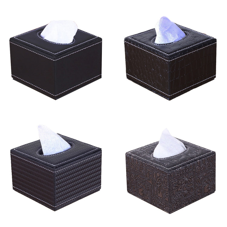 Wheat Pattern Hotel Restaurant Leather Square Paper Box Car Tissue Box - free shipping - PMC TechLife - Order now!