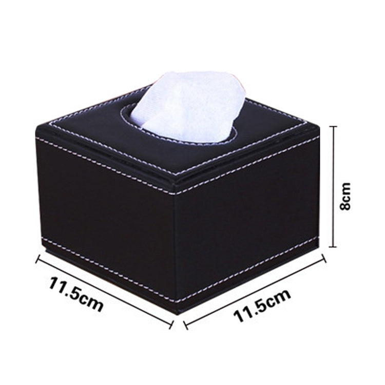 Wheat Pattern Hotel Restaurant Leather Square Paper Box Car Tissue Box - free shipping - PMC TechLife - Order now!
